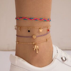 Tropical Anklet Set